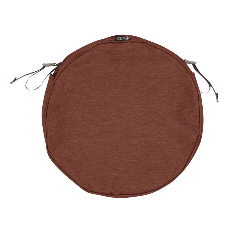Coussin de siège d'extérieur Pina, Rouge henné Heather, H 2 po x l 15 po x p 15 po