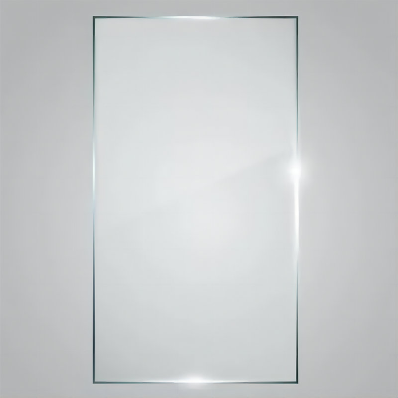 Douche moderne sécuritaire en verre trempé sécuritaire
