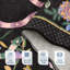 Tapis festonné moderne antidérapant Farmhouse Floral-1123934692