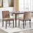 Modern Dining Chair with Metal Legs-2111032960