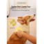Brosse en forme de patte pour salle de bain et de toilettage en silicone pour animaux - Peigne de déshumidification humide / sec 2-en-1 avec massage apaisant pour chiens et chats, transparent-121531864