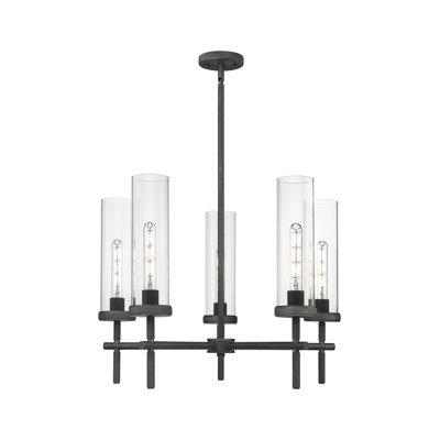 Lustre suspendu 5 lumières 12 po Lincoln
