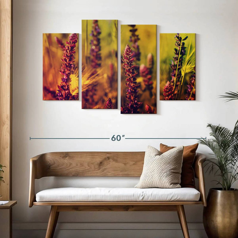 Pré de fleurs Harnek, H 32 po x l 52 po