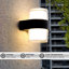 Minnia 13cm H Integrated LED Outdoor Flush Mount