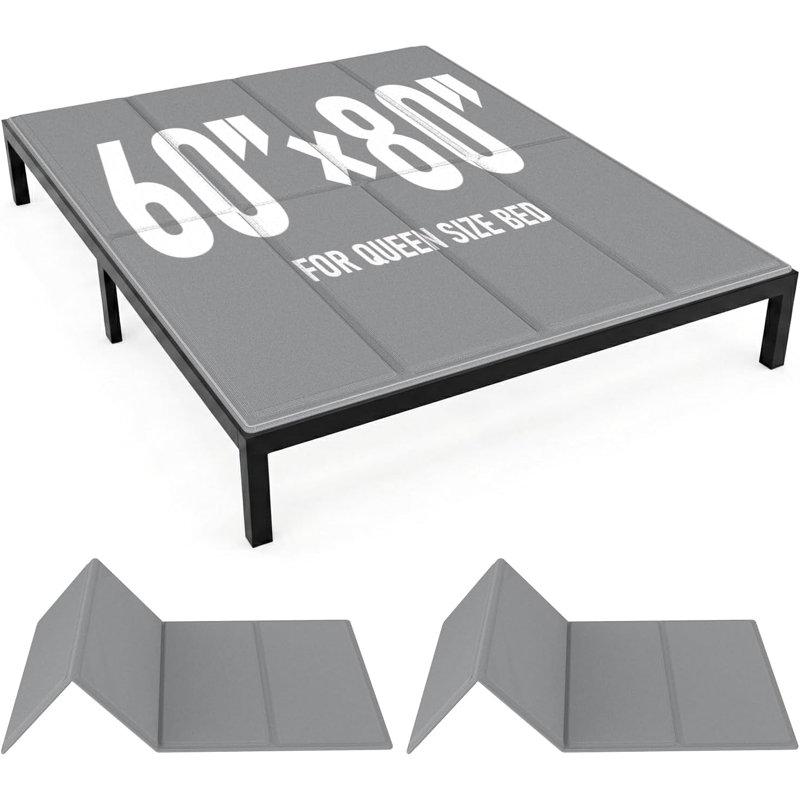Bunkie Board 60" x80'', 10mm Bed Boards for Under Mattress, Breathable, Noise Minimizing, Moisture Resistant Bunkieboards, Heavy Duty Bed Support Board for Platform & Slatted Frames