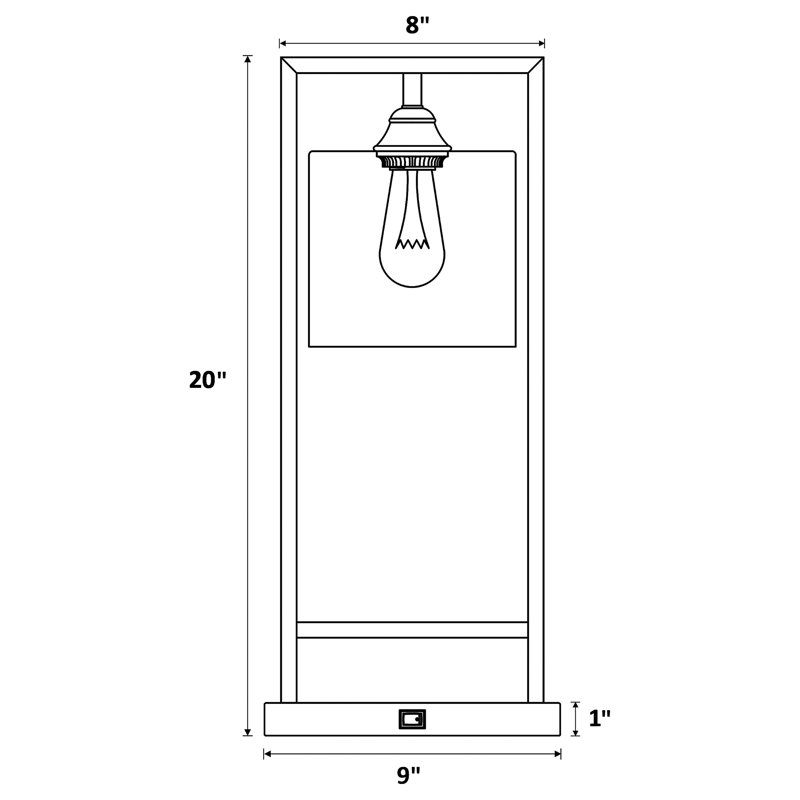 Lampe de table 21 "Townes