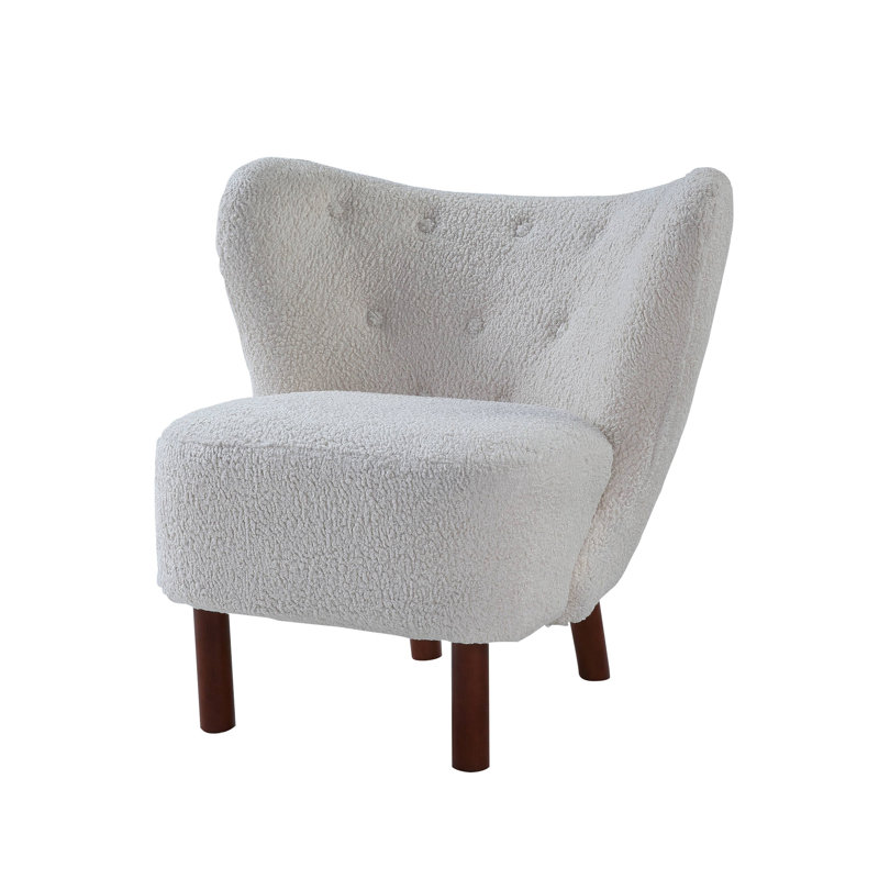 Fauteuil d'appoint en sherpa Zusud
