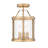 8.75" 3-Light Dimmable Flush Mount with Glass-941752475