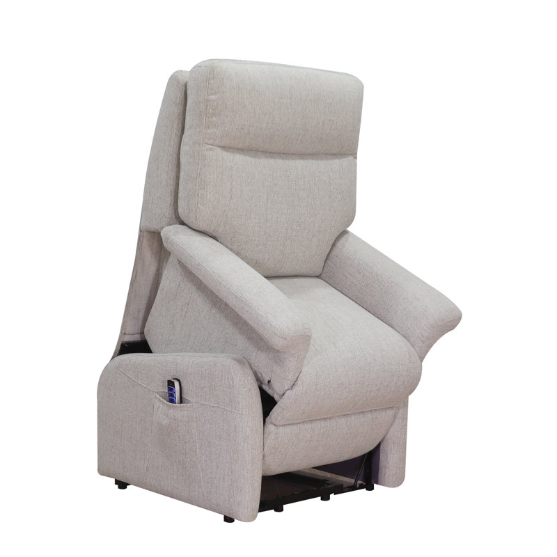 Verona Power Comfort Plus with Adjustable Headrest Riser Recliner, Alpine
