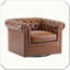 Fauteuil club pivotant Chesterfield pour des sièges confortables-1348525148