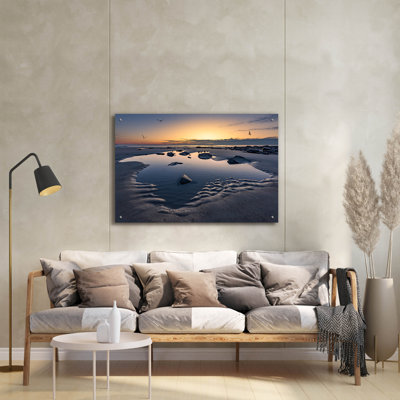 Dovecove 'Wells Beach Solitude' by Rick Berk Acrylic Glass Wall Art