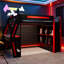 Lit mezzanine double pleine grandeur avec bureau intégré, lumières DEL RVB intelligentes et ports USB-1132155507