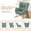 Modern Rocking Chair Cozy and Stylish Armchair for Living Room, Nursery, or Bedroom-1562571642