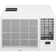18,000 BTU 230/208-Volt Window Air Conditioner with Cool, Heat and Wi-Fi Control in White