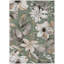 Machine Washable Indoor/Outdoor Millner ACN2260 Floral Rug-43626217