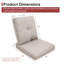 Coussin de siège / dossier d'extérieur Schutt-2115666450-2102413371