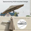 Parasol mural 8 pi Bordelon-332835464