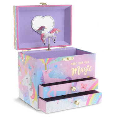 Twirling Fairy Star Swan Lake Tune Jewelry Box Gemma Violet