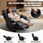 Fauteuil inclinable manuel en polyuréthane extra large avec massage et chaleur, grand fauteuil pour salon-2127151265