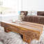 Abigail solid wood coffee table