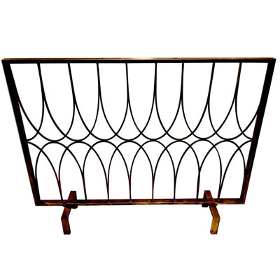 Iron Fireplace Screen