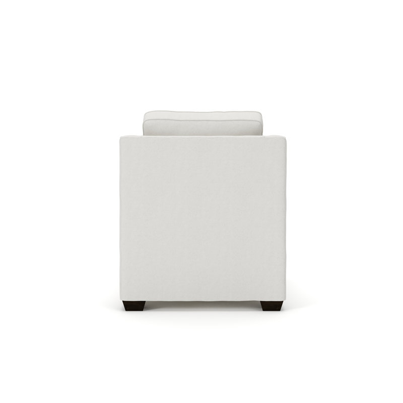 Gemi Upholstered Armchair, Bayou Flame Canvas