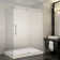 Langham 60" x 77.5" Rectangle Sliding Shower enclosure with Base Included