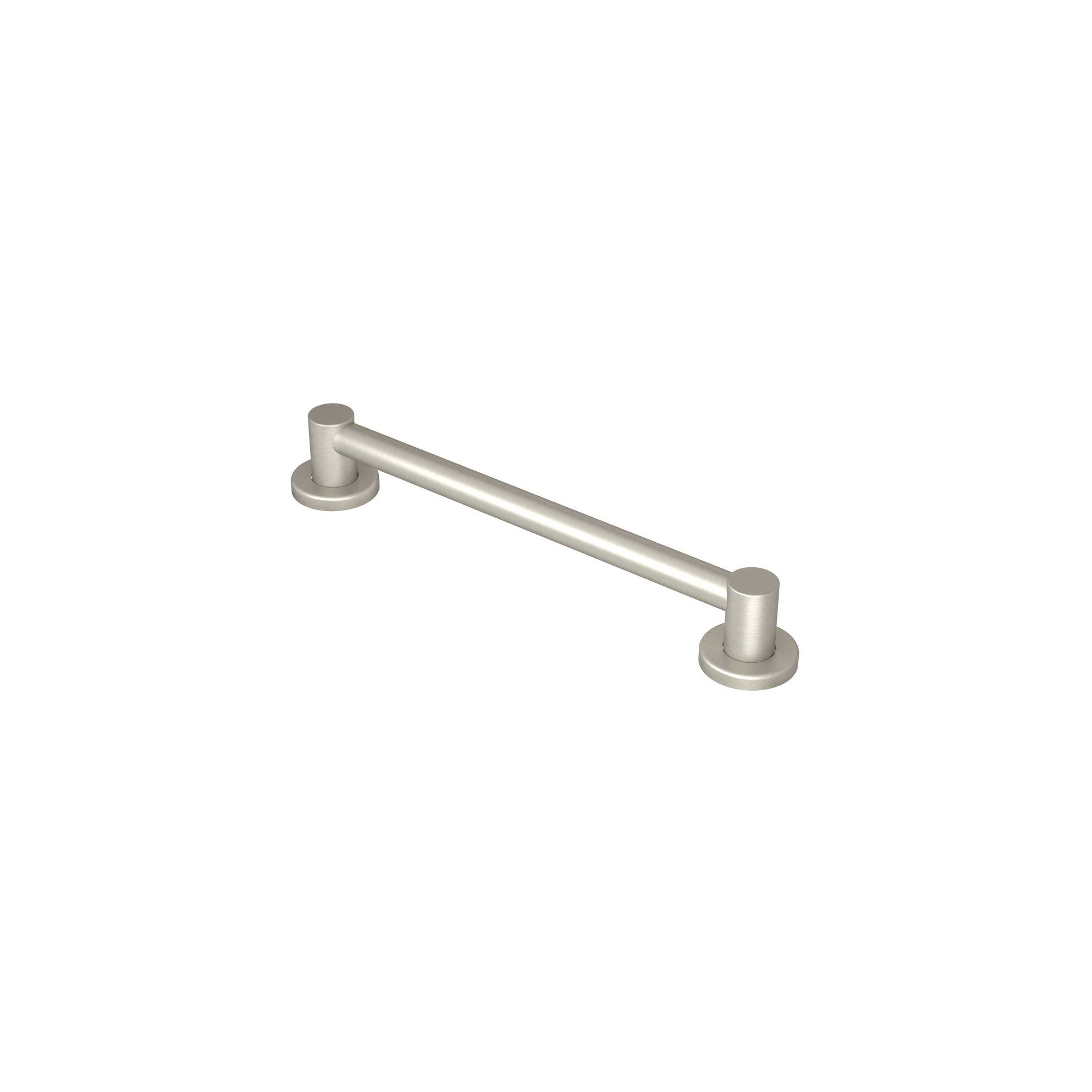 Align Grab Bar, 1.25" H x 12" W x 1.25" D, Brushed Nickel