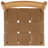 Hentges Woven Leather Counter Stool-329436525