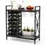 Wine Bottle & Glass Rack