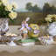 Pansy Party Bunny And Cart Centerpiece
