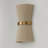 Cecilia Steel Flush Mounted Sconce-94393094