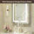 Rectangle LED Medicine Cabinet with Light, Sockets & USBs,Tempered Glass-1406443503