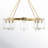 Taza Belmont 8 - Light Chandelier