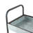 Homestead Galvanized Shelf, Display 3-Tier Shelf