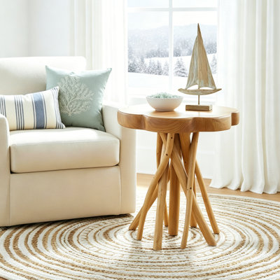 Solid Wood End Table
