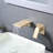 Wall Mount Waterfall Bathroom Sink Faucet-70763603