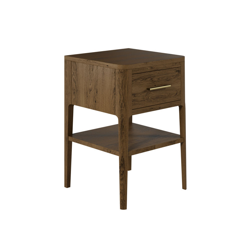 Georgino 40 cm W Bedside Table