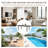 Extendable Aluminum Outdoor Dining Table