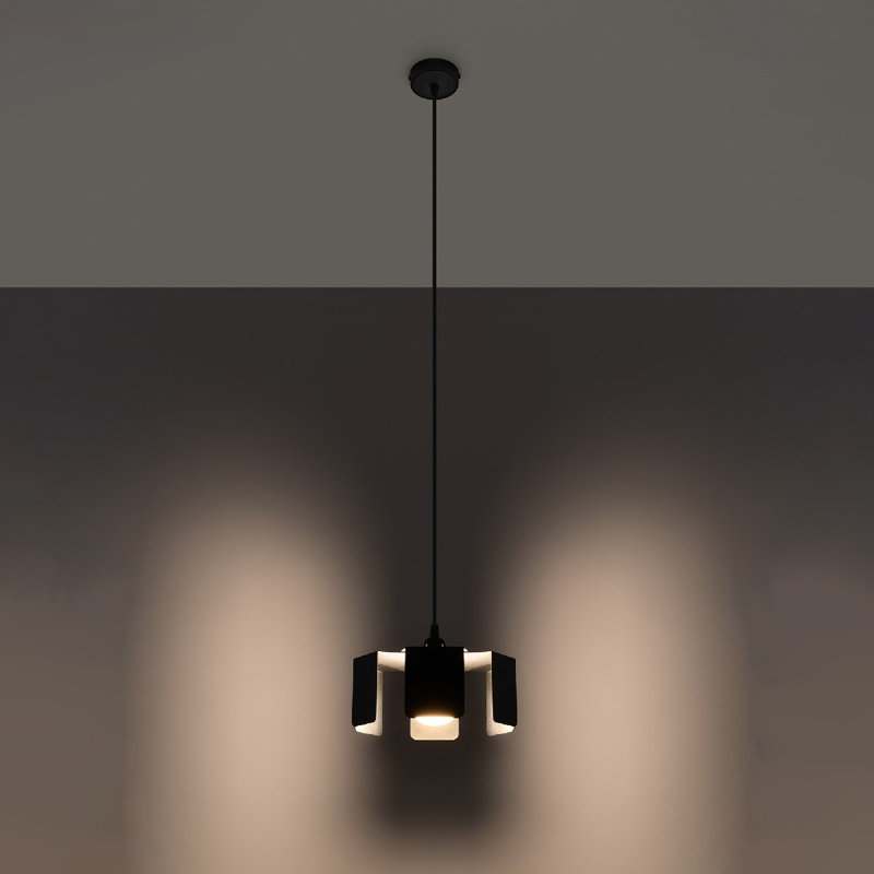 Binoche 1 - Light Unique/Statement Pendant, Black
