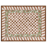 Mocha Check Rug