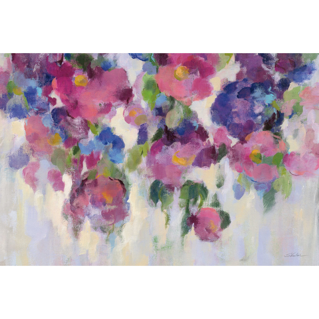 " Pink And Blue I Crop " by Silvia Vassileva Red Barrel Studio®