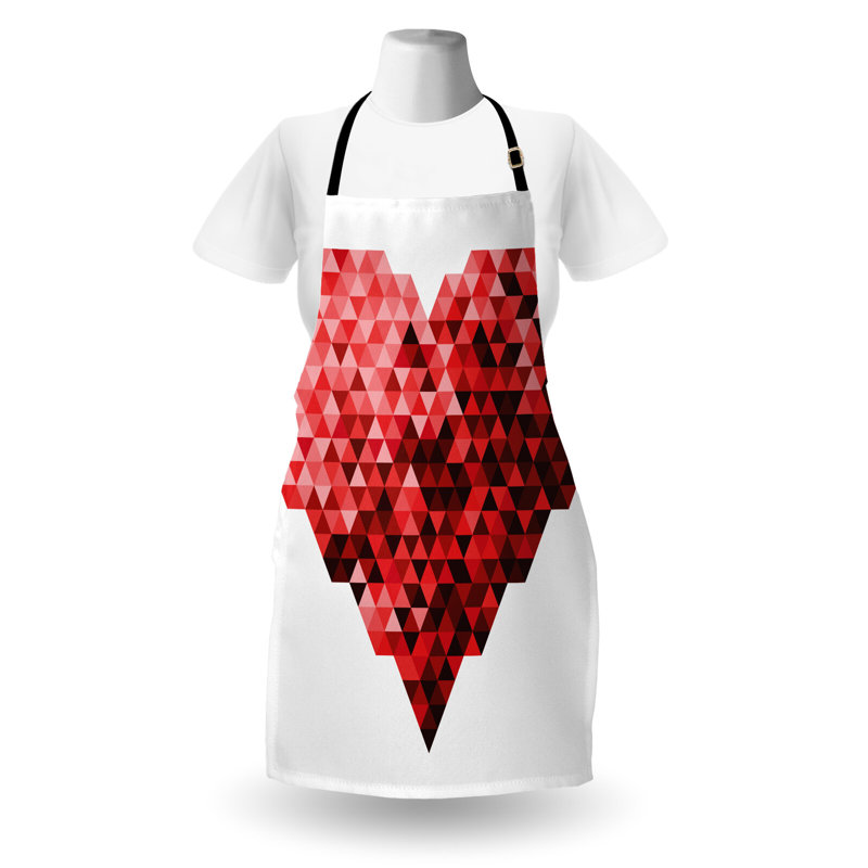Geometric Bib Apron