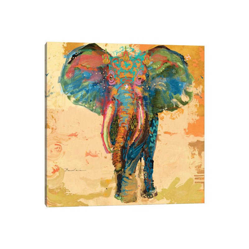 Animal Utopia III by Evelia Designs - Wrapped Canvas Painting, 66.04 cm H x 66.04 cm W