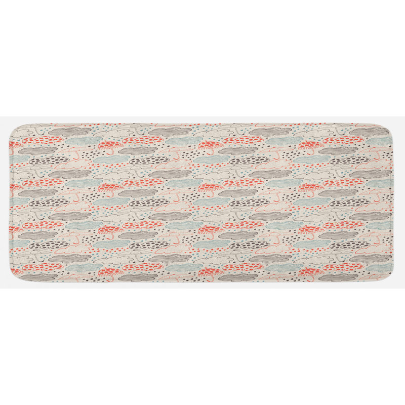Tapis de cuisine parapluie