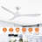 Garuda 56'' 3 - Blade Propeller Ceiling Fan with Remote Control without Lights-825060933