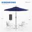 Parasol de marché 108 po Dopp-1901464363