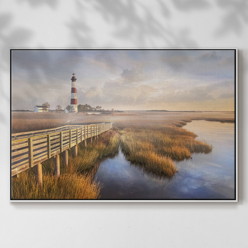 Chemin privé II, reproduction sur toile, Blanc, H 17 po x l 25 po x P 2 po