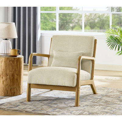 Fauteuil en velours côtelé Corduroy