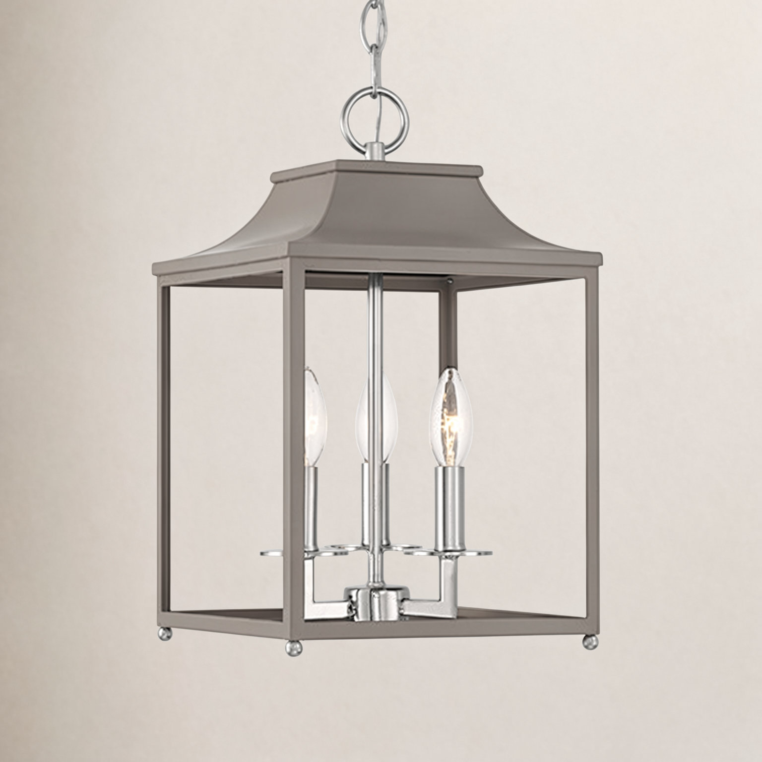 Douro Chandelier, Gray, 3